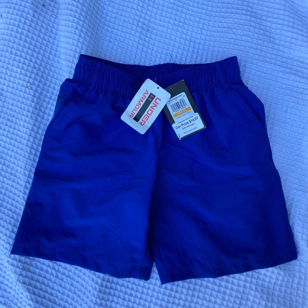 Boys under armor shorts